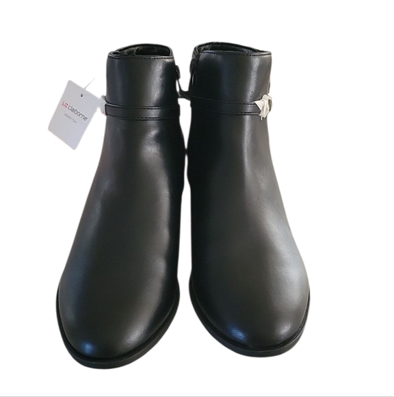 Liz Claiborne Womens Roth Stacked Heel Booties Size 11M - Picture 2 of 2